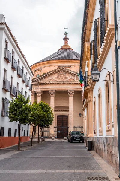 Kordoba Hiszpania Lutego 2022 Widok Kościół Santa Victoria Kordobie Andaluzja — Zdjęcie stockowe