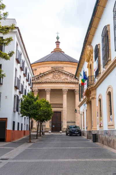 Kordoba Hiszpania Lutego 2022 Widok Kościół Santa Victoria Kordobie Andaluzja — Zdjęcie stockowe