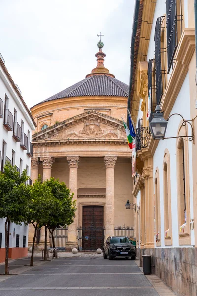 Cordoba Spain February 2022 Зовнішній Вид Церкви Санта Вікторія Кордові — стокове фото