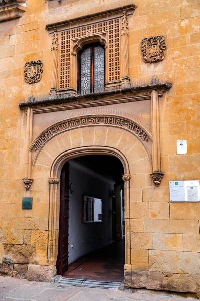 Córdoba España Febrero 2022 Museo Romero Torres Plaza Del Potro — Foto de Stock