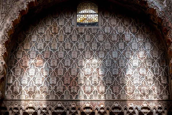 Cordoba Hiszpania Lutego 2022 Widok Wnętrza Detale Dekoracyjne Wspaniałego Meczetu — Zdjęcie stockowe