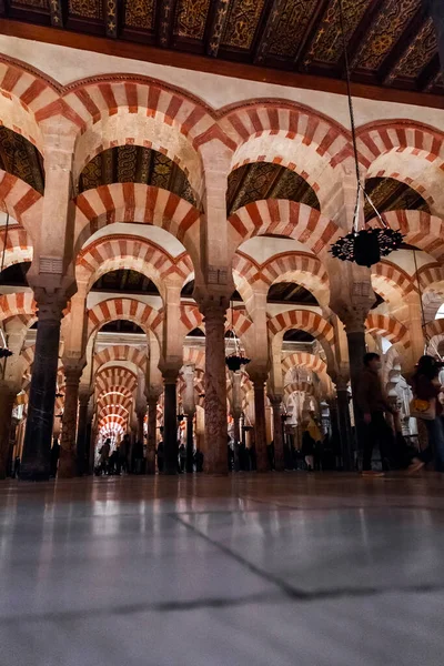 Cordoba Spanya Şubat 2022 Görkemli Cordoba Camii Nden Görünüş Dekoratif — Stok fotoğraf