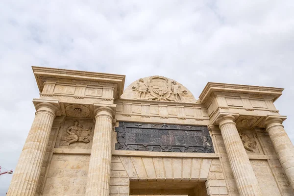 Puerta Del Puente Una Porta Rinascimentale Cordova Andalusia Costruito Nel — Foto Stock