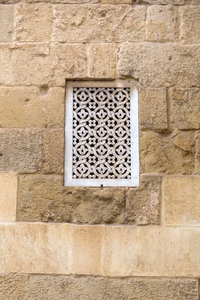 Vista Esterna Dettaglio Decorativo Dalla Magnifica Moschea Cordova Cattedrale Mezquita — Foto Stock