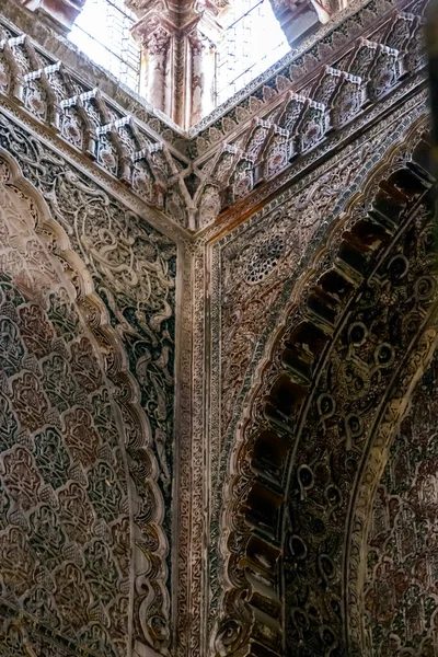 Interiör Och Dekorativa Detaljer Från Den Magnifika Moskén Cordoba Dagens — Stockfoto