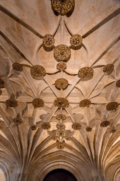 Detail Uit Het Interieur Van Stefanuskerk Het Klooster Van Duenas — Stockfoto