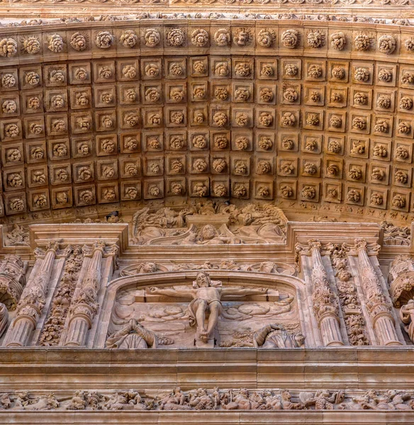 Detalj Från Convento Las Duenas Ett Dominikanskt Kloster Salamanca Byggd — Stockfoto
