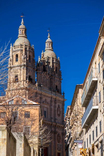 Salamanca Spanien Feb 2022 Clerecia Barock Byggnad Den Tidigare Royal — Stockfoto