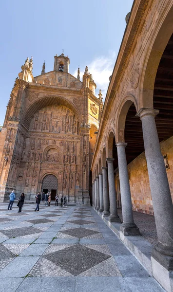 Salamanca Spanien Februari 2022 Convento Las Duenas Ett Dominikanskt Kloster — Stockfoto