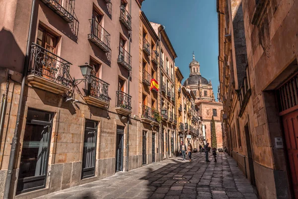 Salamanca Spagna Feb 2022 Clerecia Edificio Barocco Dell Collegio Reale — Foto Stock