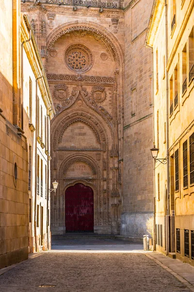 Katedrális Catedral Nueva Egyike Két Katedrális Salamanca Század Között Épült — Stock Fotó