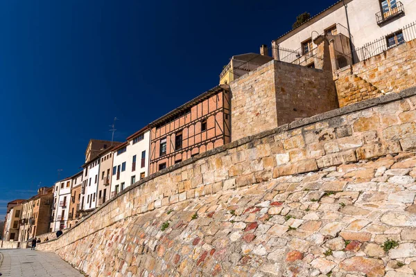 Architektura Ogólna Widok Ulicę Salamanki Historycznego Miasta Kastylii Regionie León — Zdjęcie stockowe