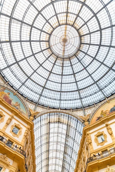 Galleria Vittorio Emanuele Είναι Παλαιότερη Ενεργή Εμπορική Γκαλερί Της Ιταλίας — Φωτογραφία Αρχείου