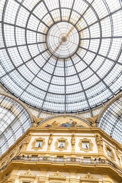 Galleria Vittorio Emanuele Είναι Παλαιότερη Ενεργή Εμπορική Γκαλερί Της Ιταλίας — Φωτογραφία Αρχείου