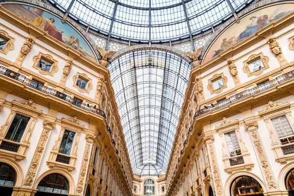 Μιλάνο Ιταλία Μαρτίου 2022 Galleria Vittorio Emanuele Είναι Παλαιότερη Ενεργή — Φωτογραφία Αρχείου
