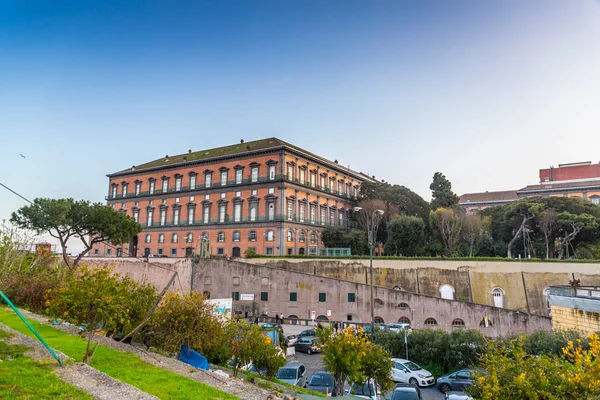 Napels Italië April 2022 Buitenaanzicht Van Palazzi Reale Napoli Het — Stockfoto