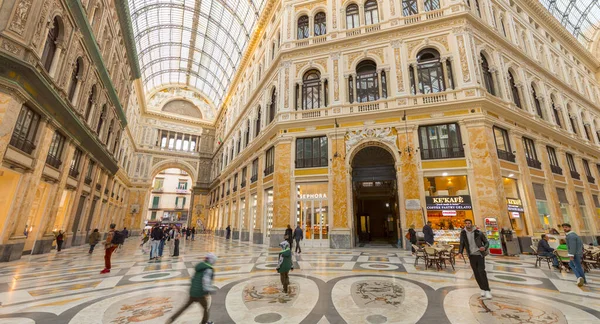Naples Italy April 2022 Galleria Umberto Public Shopping Gallery Naples — ストック写真