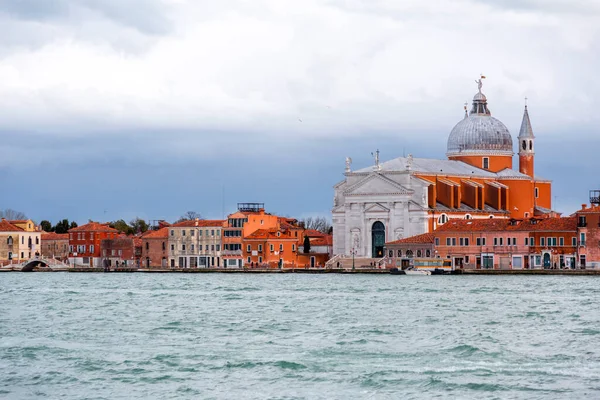 Venice Italy April 2022 Chiesa Del Santissimo Redentore Redentore 16Th — Stock Photo, Image