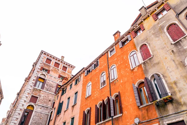 Typical Venetian Architecture Street View Venice Italy — ストック写真