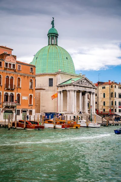 Βενετία Ιταλία Απριλίου 2022 San Simeone Piccolo Που Ονομάζεται Επίσης — Φωτογραφία Αρχείου