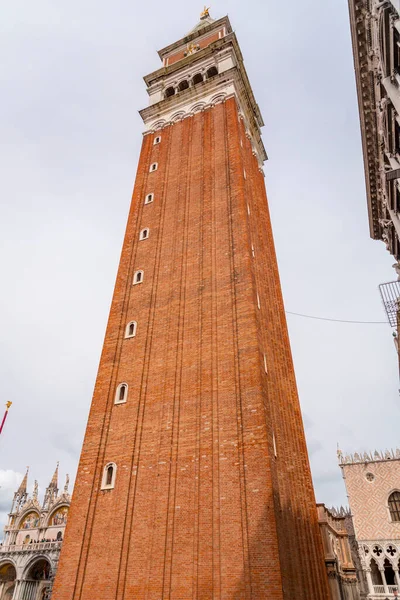 Campanile Svatého Marka Italštině Campanile San Marco Zvonice Baziliky Svatého — Stock fotografie