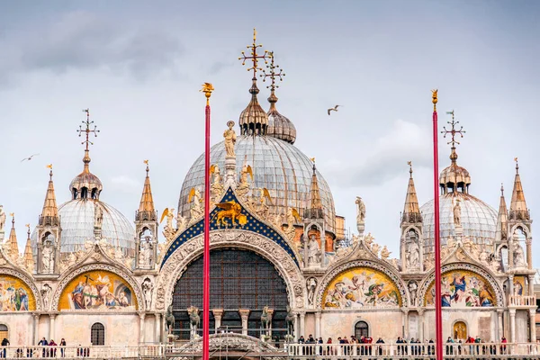 Venecia Italia Abril 2022 Basílica San Marcos Comúnmente Conocida Como —  Fotos de Stock