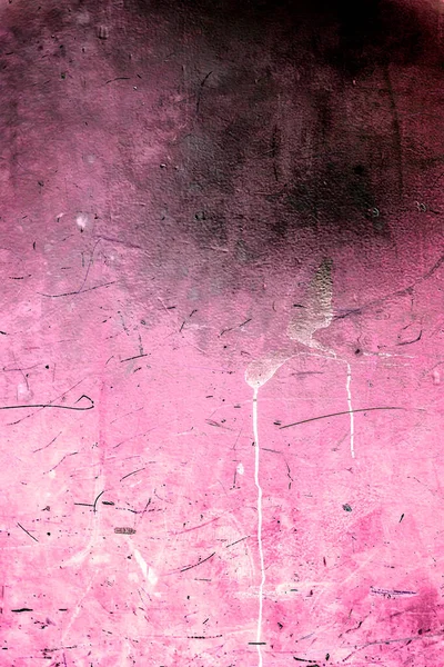 生锈的金属纹理特写背景与污渍和划痕 — 图库照片