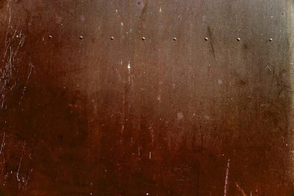 Grunge Metalen Oppervlak Textuur Achtergrond Distressed Fragment Close Met Krassen — Stockfoto