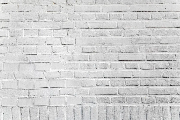 Vit Tegelvägg Grunge Textur Bakgrund Arkitektonisk Detalj — Stockfoto