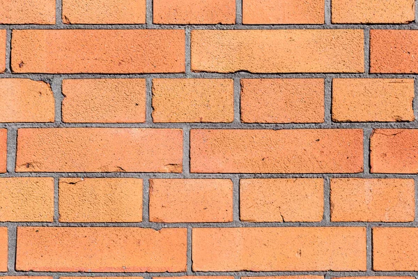Mur Brique Rouge Fond Texture Grunge Détail Architectural — Photo