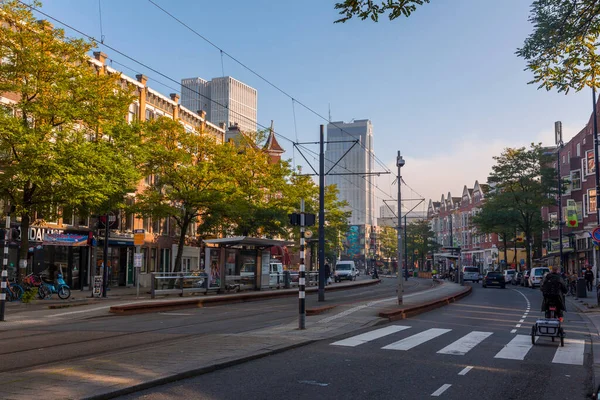Rotterdam Oktober 2021 Street View Generieke Architectuur Vanuit Het Centrum — Stockfoto