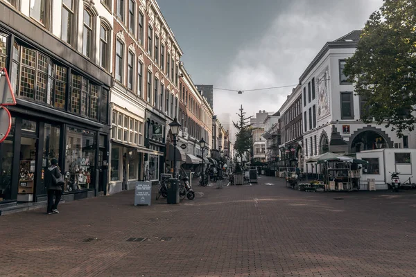 Rotterdam Netherlands October 2021 Street View Generic Architecture Downtown Rotterdam — Stock Photo, Image