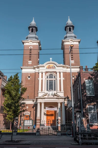 Rotterdam Oct 2021 Old Catholic Paradise Church Oud Katholieke Paradijskerk — Foto de Stock