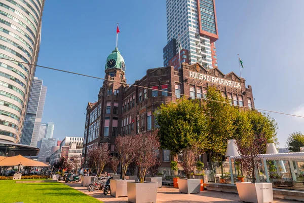 Rotterdam Holanda Outubro 2021 Hotel New York Hotel Rotterdam Holanda — Fotografia de Stock