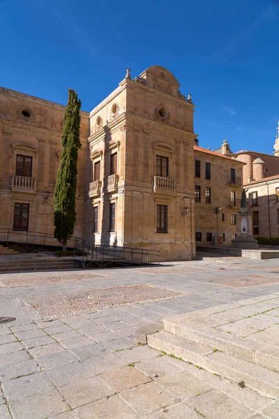 Salamanca Spagna Febbraio 2022 Veduta Esterna Del Palacio Episcopale Palazzo — Foto Stock