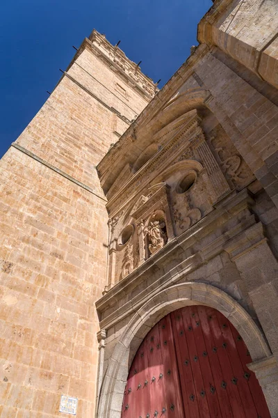 Salamanca España Feb 2022 Catedral Nueva Una Las Dos Catedrales — Foto de Stock