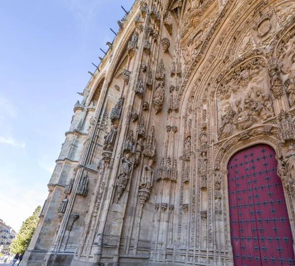 Salamanca Spanien Februar 2022 Die Neue Kathedrale Catedral Nueva Ist — Stockfoto