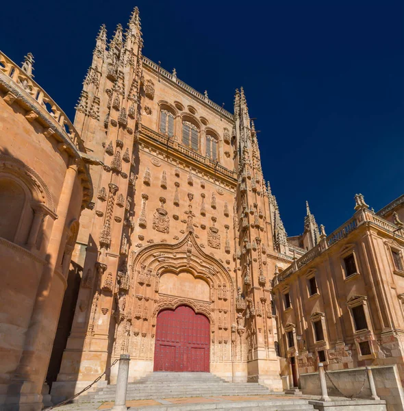 Salamanque Espagne Février 2022 Nouvelle Cathédrale Catedral Nueva Est Une — Photo