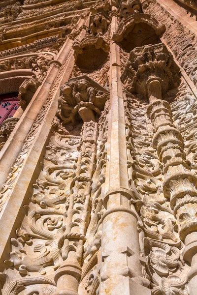 Arkitektonisk Detalj Från Den Nya Katedralen Catedral Nueva Två Katedralerna — Stockfoto