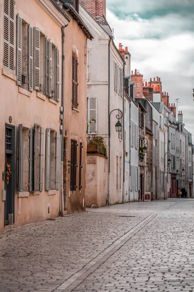 Orleans Fransa Ocak 2022 Orleans Taki Tipik Mimari Ile Sokak — Stok fotoğraf