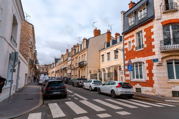 Orleans Francia Ene 2022 Vista Calle Con Arquitectura Típica Orleans — Foto de Stock