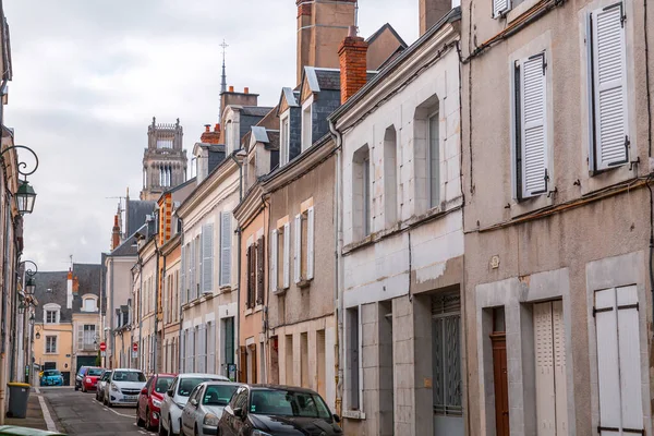 Orleans Fransa Ocak 2022 Orleans Taki Tipik Mimari Ile Sokak — Stok fotoğraf