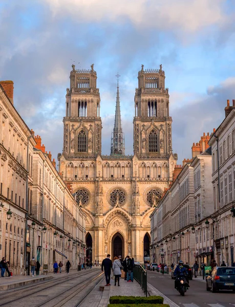 Orleans Francia Enero 2022 Catedral Orleans Cathedrale Sainte Croix Orleans — Foto de Stock