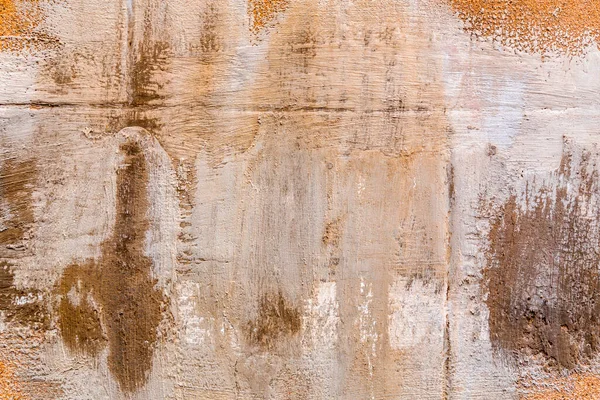 Vecchio Frammento Muro Cemento Dipinto Stucco Shabby Texture Sfondo — Foto Stock