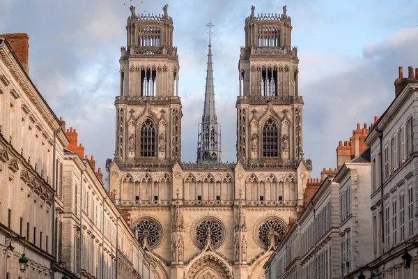 Orleans Katedrali Fransızca Orleans Cathedral Katedrale Sainte Croix Orleans Fransa — Stok fotoğraf