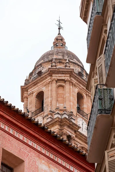 Cattedrale Malaga Una Chiesa Cattolica Malaga Andalusia Nel Sud Della — Foto Stock