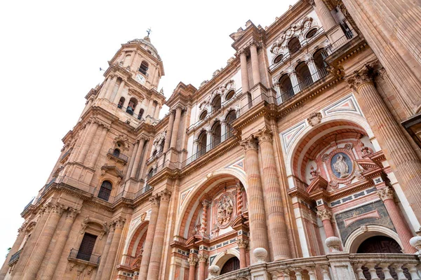 Katedra Maladze Jest Kościołem Rzymskokatolickim Maladze Południowej Hiszpanii Architektura Renesansowa — Zdjęcie stockowe
