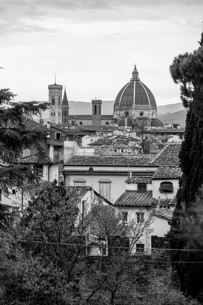 Die Kuppel Der Kathedrale Santa Maria Del Fiore Florenz Toskana — Stockfoto