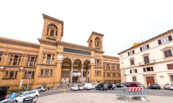 意大利佛罗伦萨 2022年4月6日 意大利佛罗伦萨中央国家图书馆的外部视图 — 图库照片