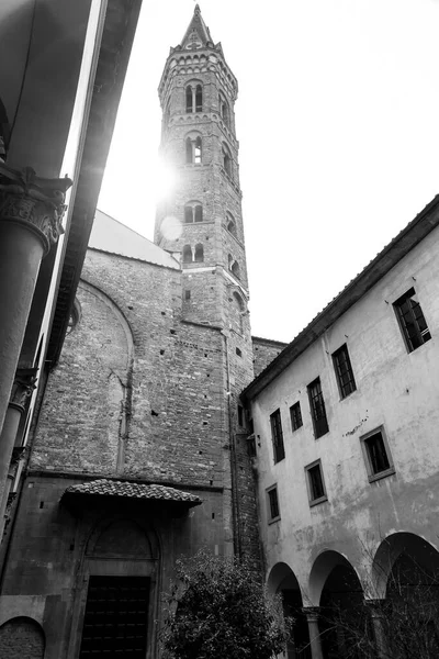 Abtei Und Kirche Von Badia Fiorentina Heute Sitz Der Mönchsgemeinschaften — Stockfoto